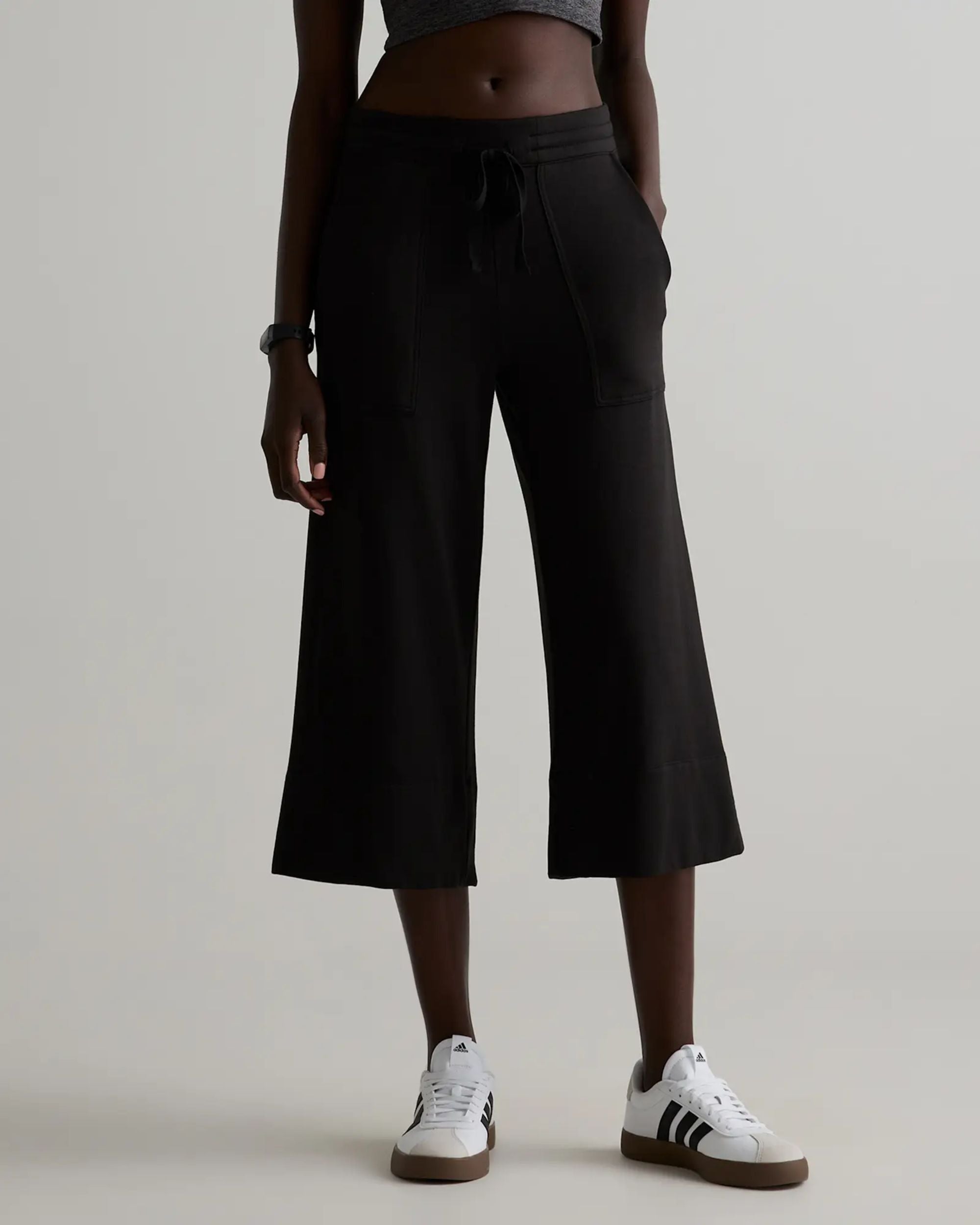 Cropped Wide Leg Lounge Pant - the wayre lounge collection