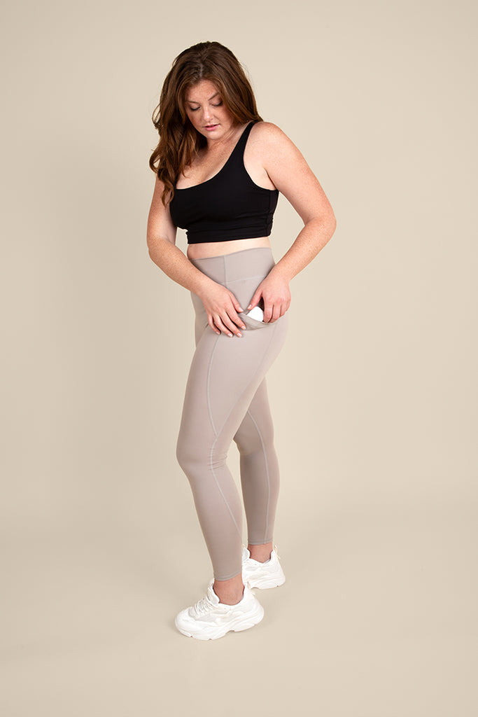 Travel leggings with pockets stretchy and comfortable