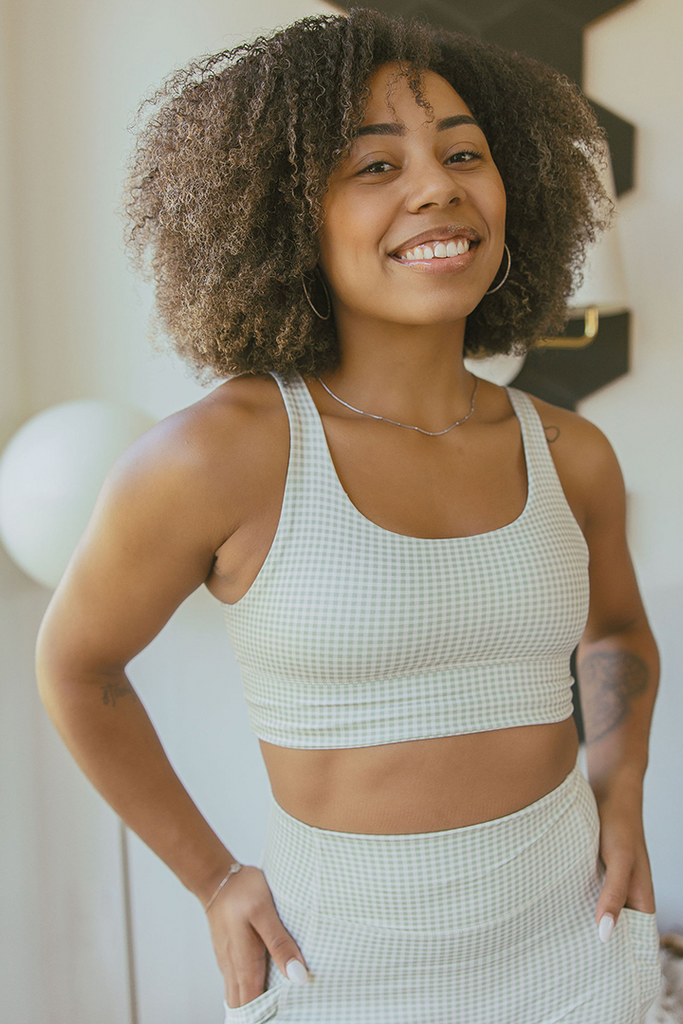 high support adjustable longline bra